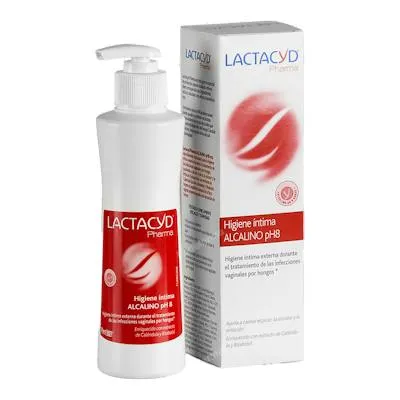 Higi intima alcalino PH8 rojo 250 ml, Lactacyd