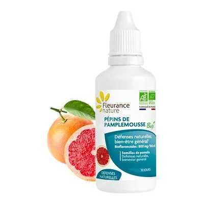 Semillas de pomelo BIO 50 ml, Fleurance Nature
