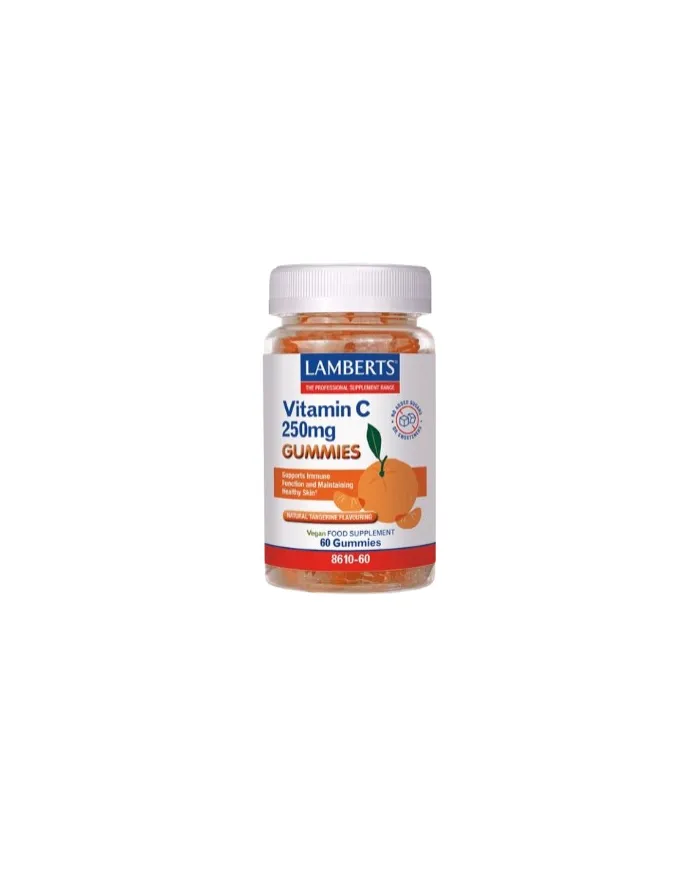 Vitamina c 250 mg 60 gummies, Lamberts