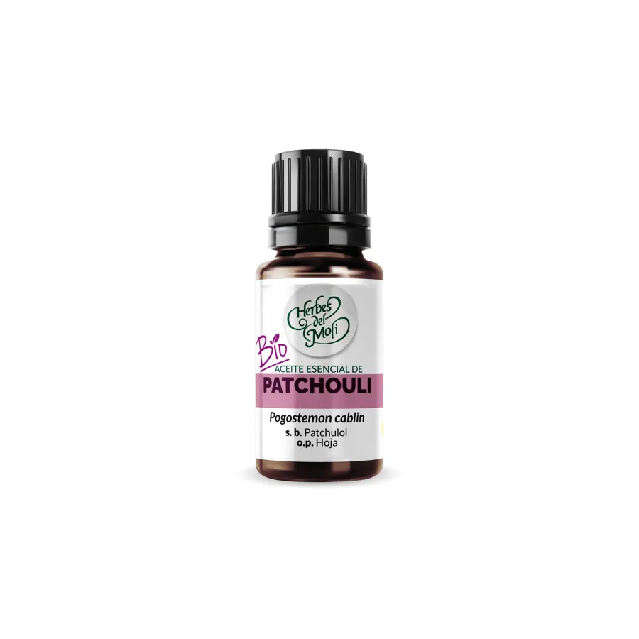 Aceite esencial de patchouli BIO 10 ml, Herbes Del Moli