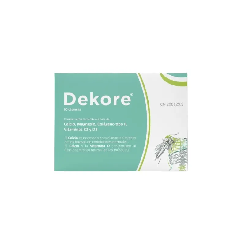 Dekore margan 60 cápsulas, Margan Biotech