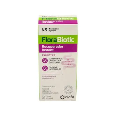 Florabiotic instant 8 sobres, Ns