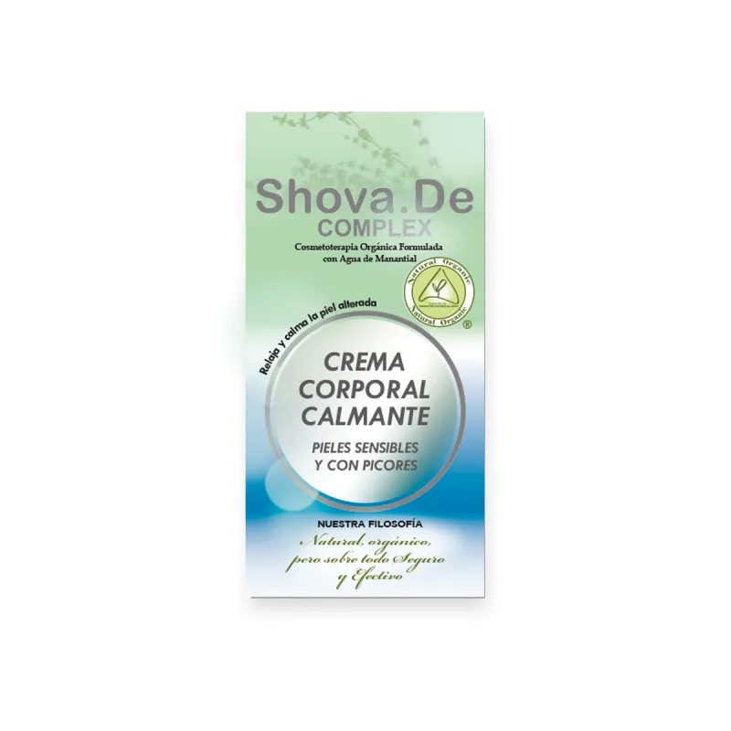 Shovade crema calmante piel sensible picores 250 ml, Shova