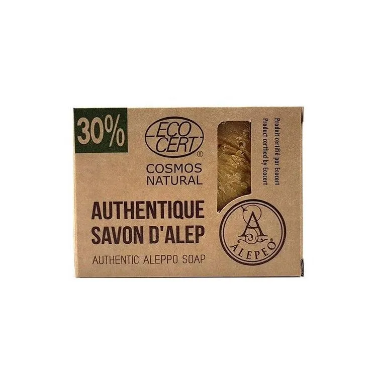 Sapone solido all'Alepo 30% EcoCert, Alepeo