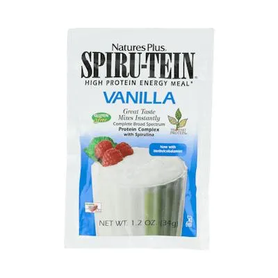 Spiru-tein vanille 8 sachets 34 g, Natures Plus