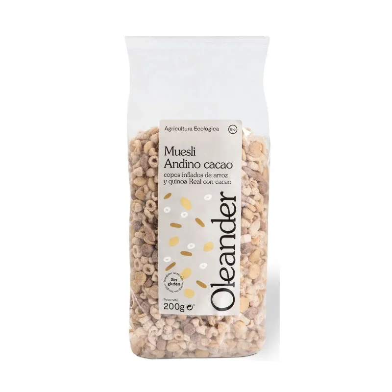 Muesli andino al cacao s/g ole, Oleander