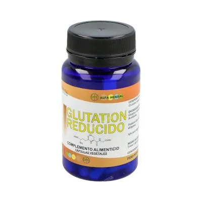 Glutation reducido 60 cápsulas vegetales, Alfa Herbal