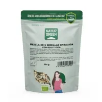 Mezcla 6 semillas ensalada goji C 225 g, Naturgreen