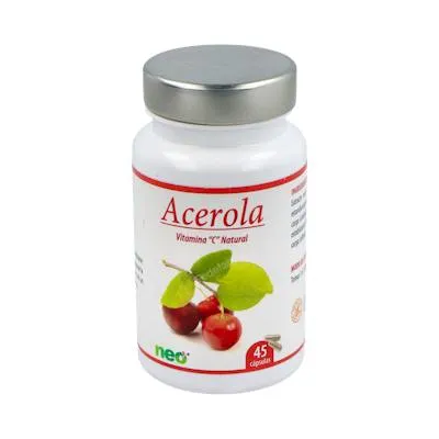 Acerola vitamina C 45 cápsulas, Neo