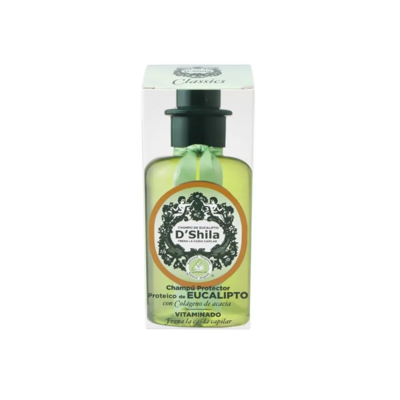 Champú eucalipto anticaída dShila 300 ml, Shila