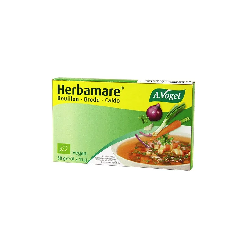 Herbamare caldo 8 cubos con sal vogel, A.vogel