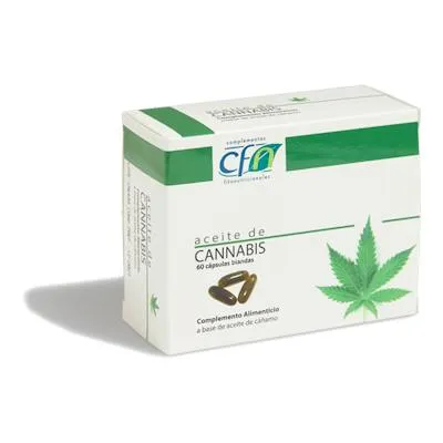 Aceite de cannabis 1000 mg blandas 60 cápsulas, Cfn