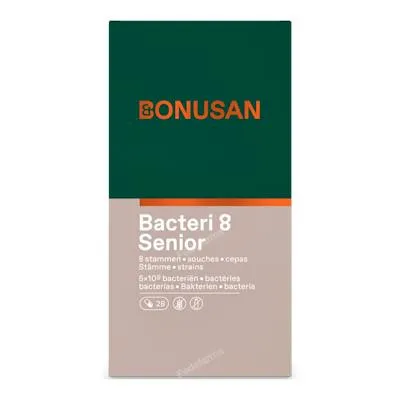 Bacteri 8 senior 28 cápsulas, Bonusan