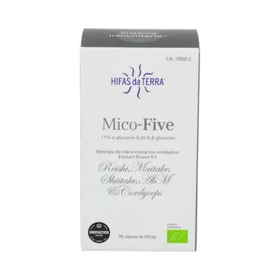 Mico five con chaga hdt 70 capsule, Hifas Da Terra