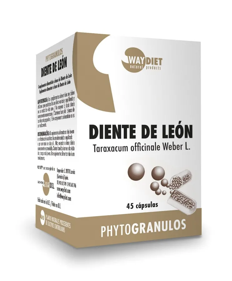 Diente De León De 400 mg 45 cápsulas, Waydiet · imagen 2