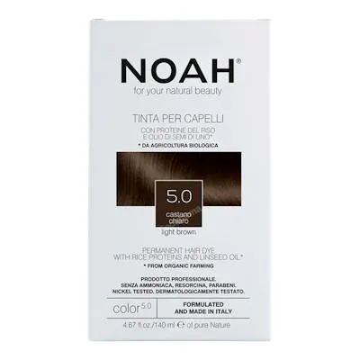 Tinte capilar castaño claro 5.0 140 ml, Noah