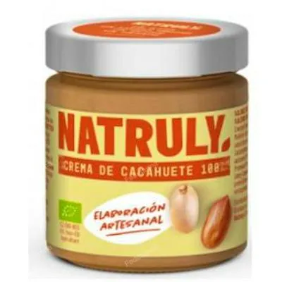 Crema de cacahuete 100% 200 g, Natruly