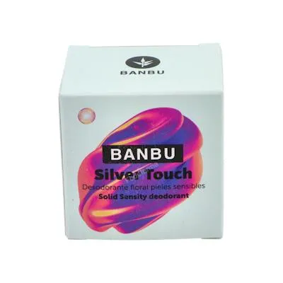 Silver touch desodorante solido sensible BIO 50 g, Banbu