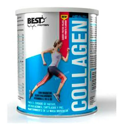 Colágeno (collagen) frutos rojos 350 g, Best Protein