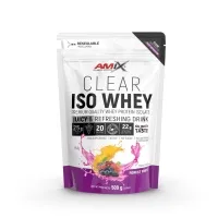Clear iso whey saco frutas bosque 500 g, Amix
