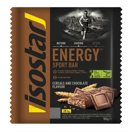 He chocolate bar 3 x 35 g, Isostar