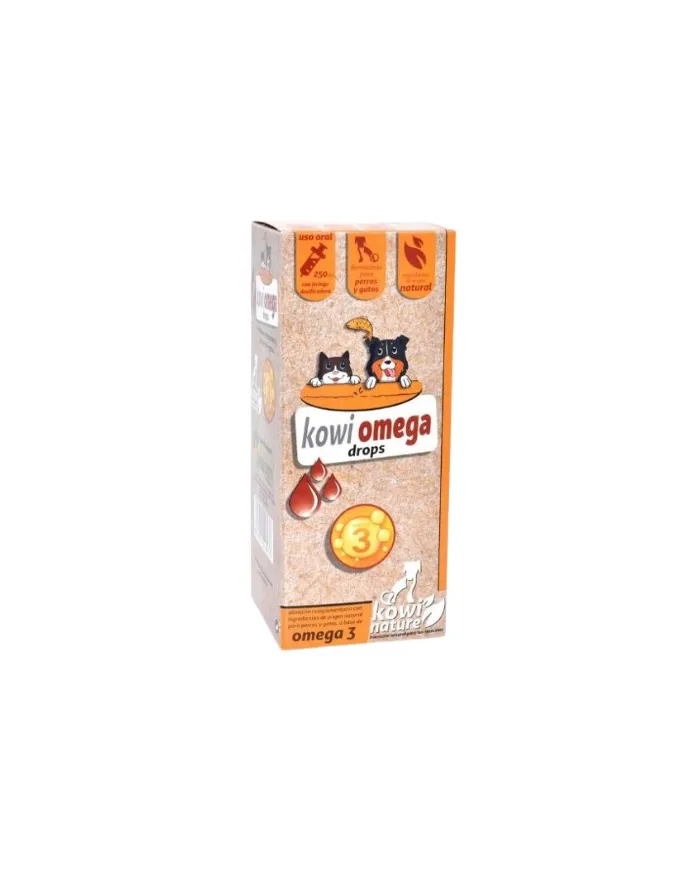 Kowi Nature Veterinaria kowi omega 3 honden en katten 250 ml, Kowi Nature Vet