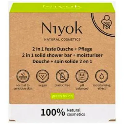 Limpiador corporal con loción green touch 80 g, Niyok