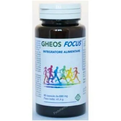 Focus 60 cápsulas, Gheos