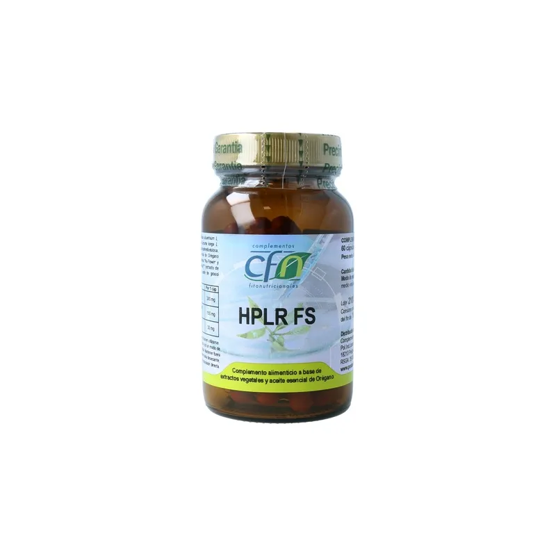 Hplr fs 733 mg (h pylori) 60 cápsulas, Cfn