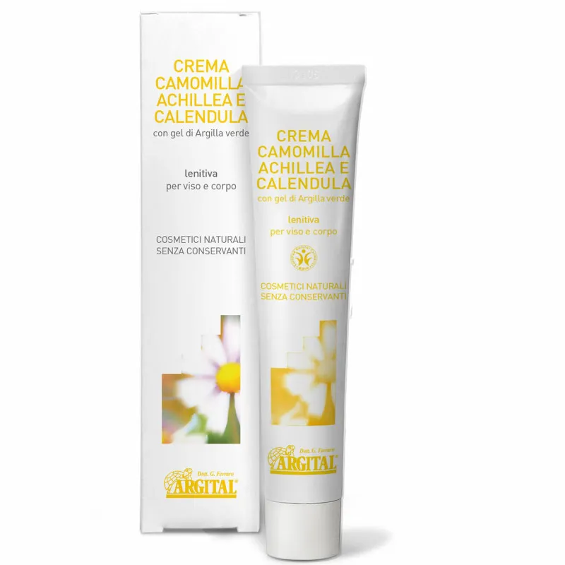 Crème camomille calendula achillée BIO 50 ml, Argital