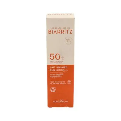 Laboratorios Biarritz latte solare SPF50, Laboratoires de Biarritz