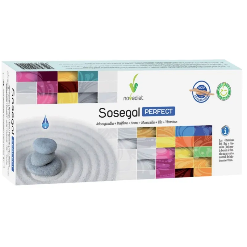 Sosegal perfect 20 ampollas, Novadiet
