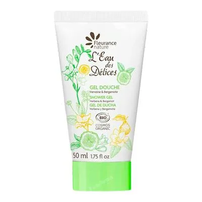 Gel de ducha verbena y bergamota 50 ml tubo de 50 ml, Fleurance Nature