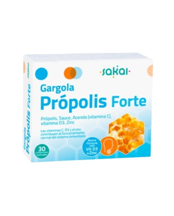 Gargola própolis forte 30 comprimidos, Sakai