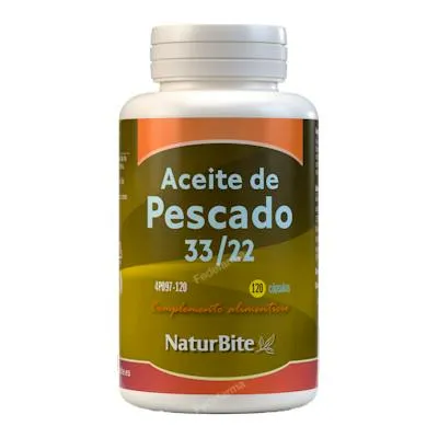Aceite de pescado 1000 mg 60 cápsulas, Naturbite