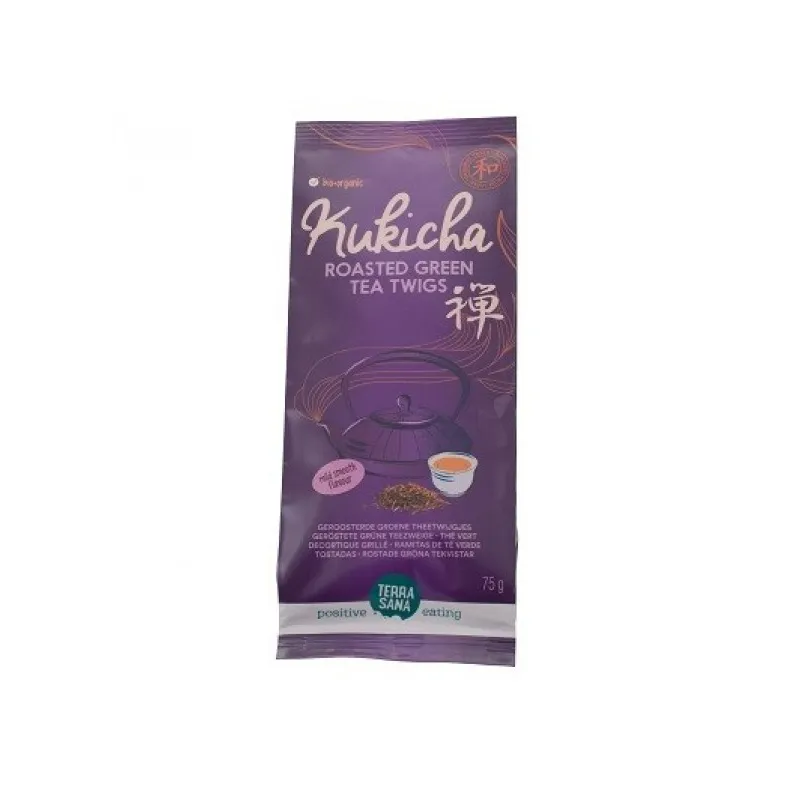 Kukicha-Tee geröstete Grüntee-Stängel v terrasa BIO 75 g, Terra Sana