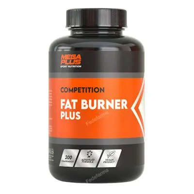 Fat burner plus 200 comprimidos de 1,8 g, Mega Plus