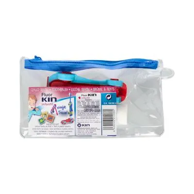 Cepillo viaje infantil inicio + pasta 25 ml, Kin