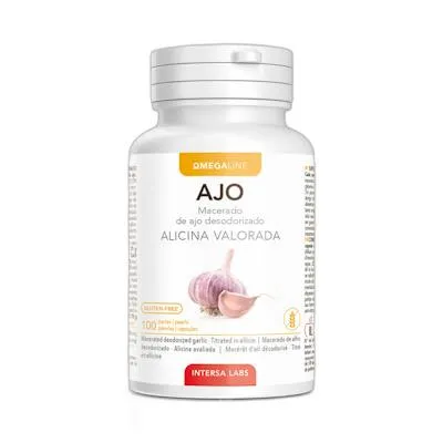 Ajo desodorizado 100 perlas, Intersa