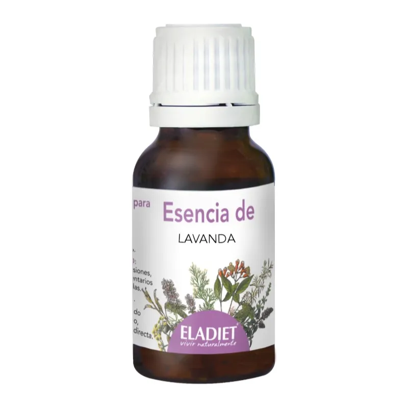 Aceite esencial de lavanda 15 ml, Eladiet
