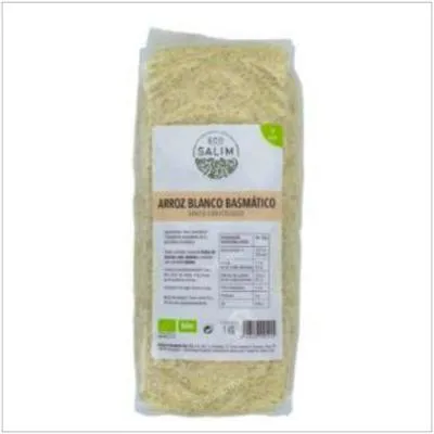 Arroz basmatico blanco BIO 1 kg, Eco Salim