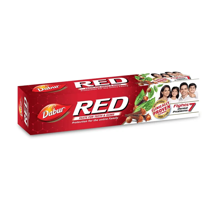 Dentifricio ayurvedico rosso red 200 g, Dabur