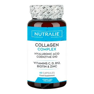 Colágeno complex + ácido hialur. + Q10 60 cápsulas, Nutralie