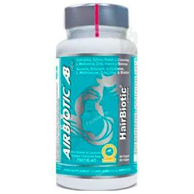 Hairbiotic 60 cápsulas, Airbiotic