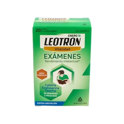 Examenes bucodispensables 20 sobres, Leotron