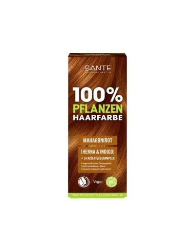 Corante vegetal 07 castanho mogno, Sante Naturkosmetik