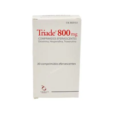 Triade 800 mg 30 comprimidos efervescentes, Omikron