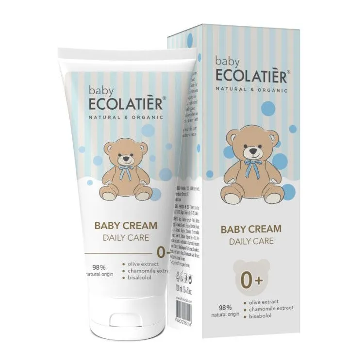 Körpercreme für die tägliche Babypflege, Ecolatier