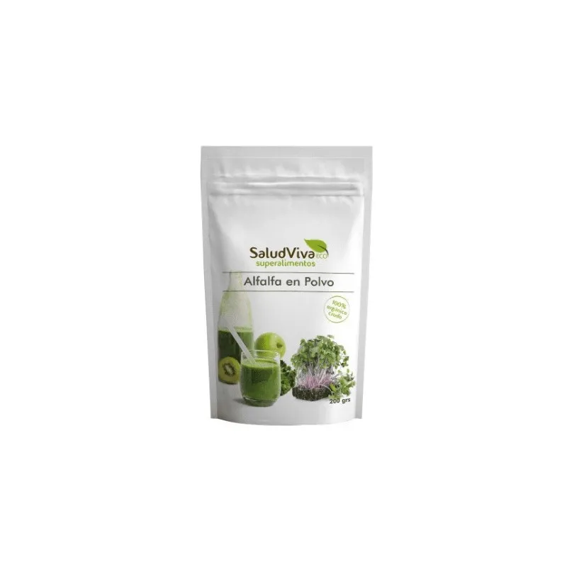 Alfalfa polvo BIO 200 g, Salud Viva