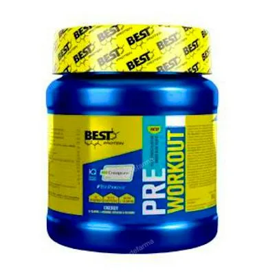 Pre workout blue tropic 300 g, Best Protein